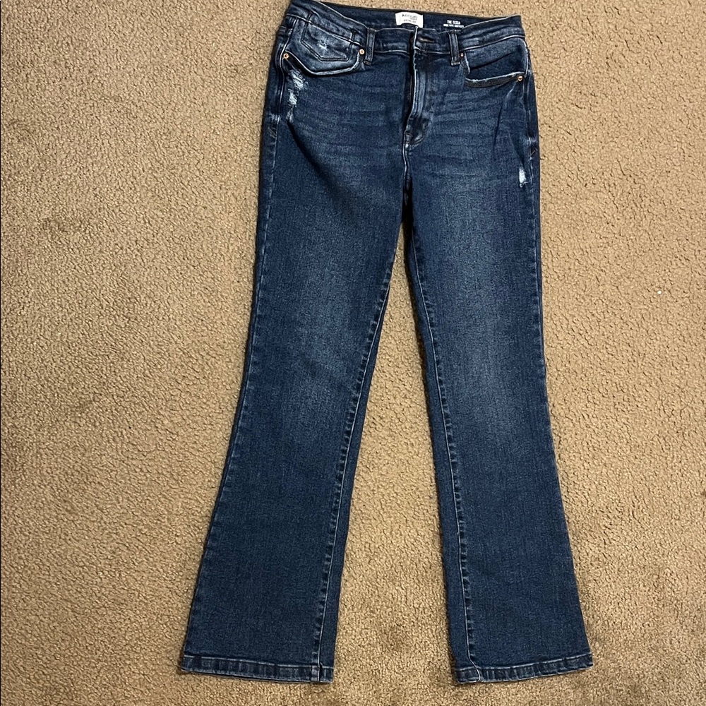 Kensie Dark Blue Flare Jeans